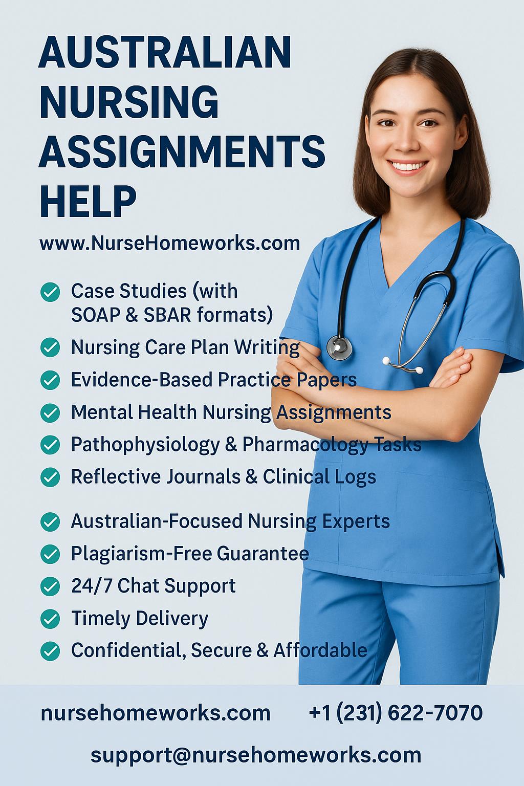 ✅ Australian Nursing Assignments Help – Get Expert Support at NurseHomeworks.com